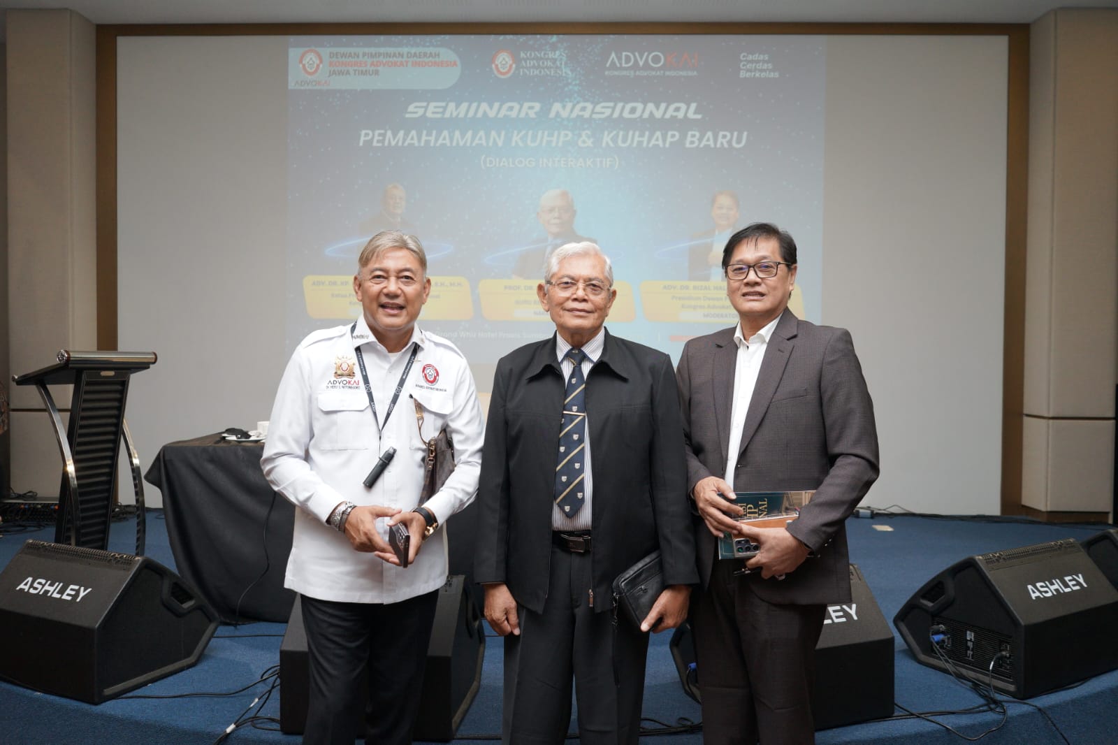 KUHP Baru Jadi Sorotan!9 Ratusan Advokai & Mahasiswa Padati Seminar Nasional KAI Jatim di Surabaya