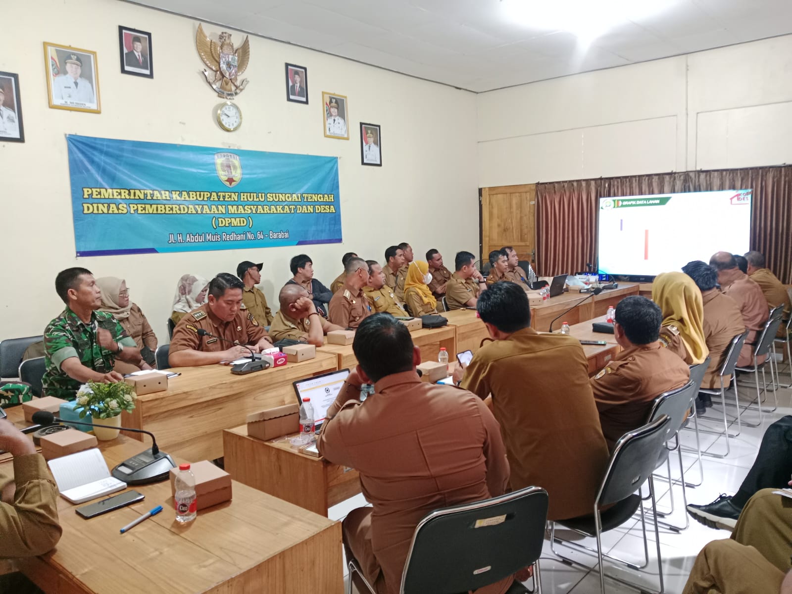 Rakor KDMP Kabupaten HST, Pemkab dan Kodim 1002/HST Satukan Langkah