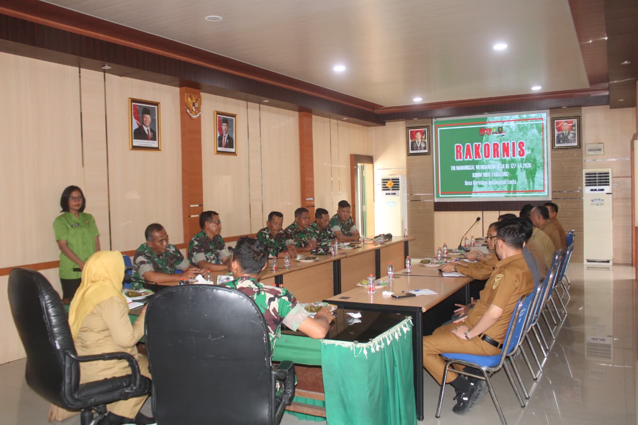 Kodim 1008/Tabalong Matangkan Persiapan TMMD ke-127 di Desa Barimbun