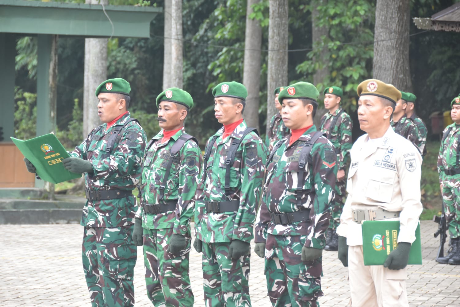 Upacara 17-an Jadi Momentum Refleksi dan Evaluasi Kinerja Prajurit Kodim 1002/HST