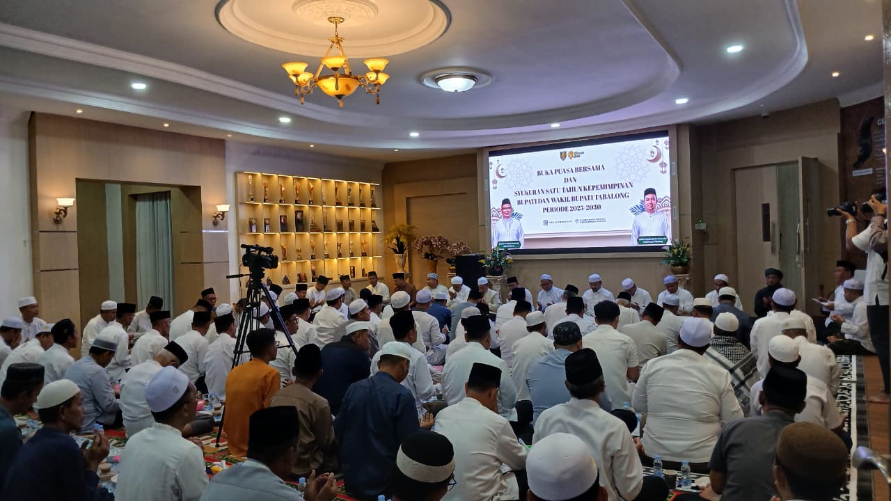 Momentum Kebersamaan, Dandim 1008/Tabalong Ikuti Buka Puasa dan Syukuran Satu Tahun Pemerintahan Tabalong