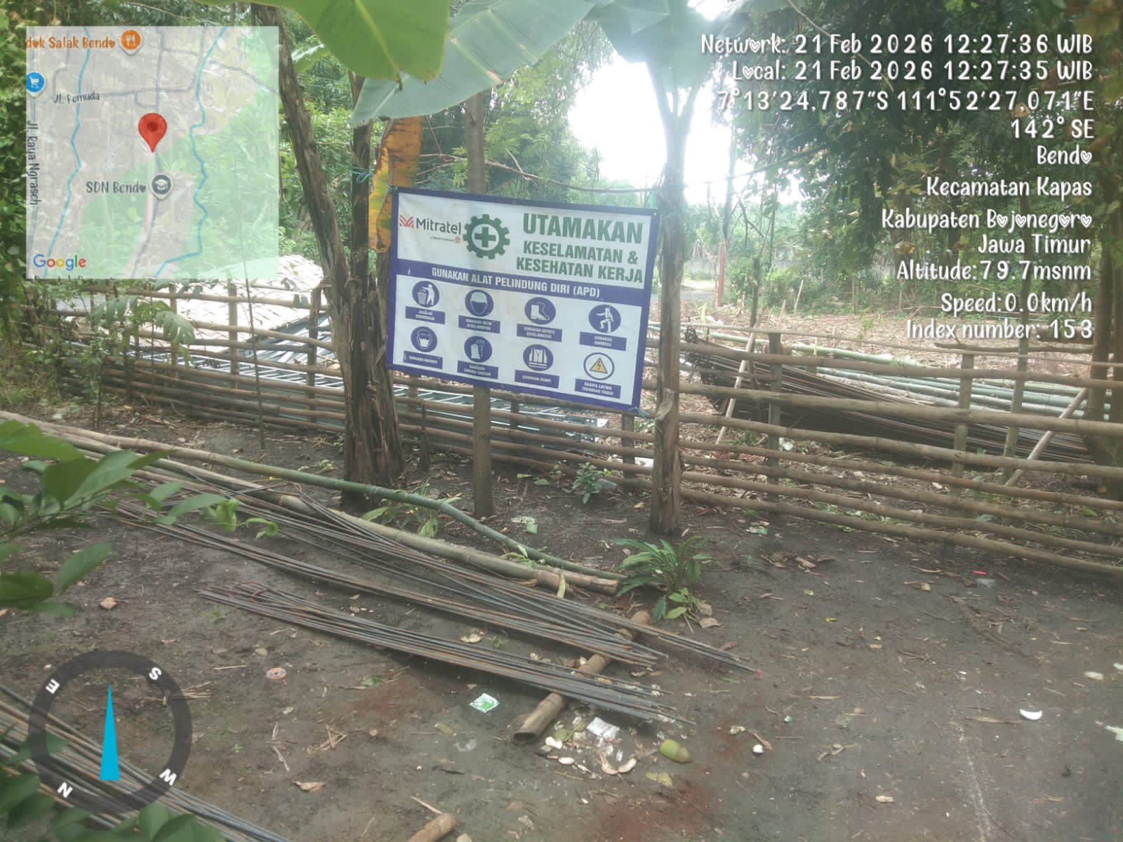 Belum Lengkap Izinnya, Pembangunan Tower Di kecamatan Kapas Harus Di-Stop Dulu