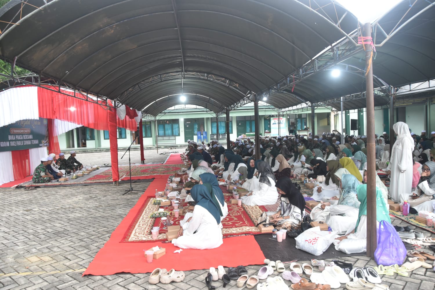 Tingkatkan Keimanan di Bulan Suci, Kodim 1002/HST Gelar Peringatan Nuzulul Qur’an