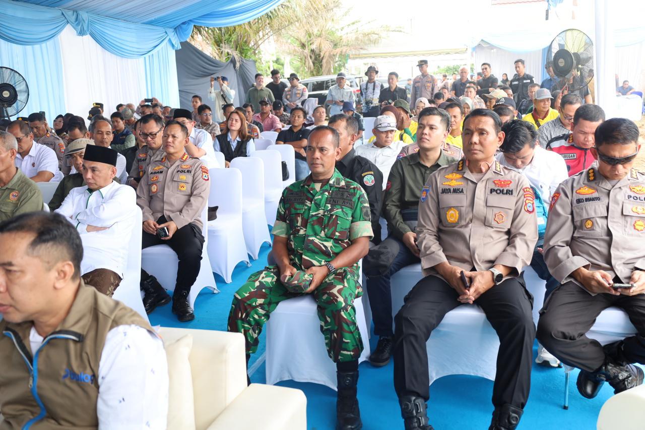 Kasdim 1009/Tanah Laut Hadiri Penanaman Jagung Serentak Kuartal I Tahun 2026 Polres Tanah Laut
