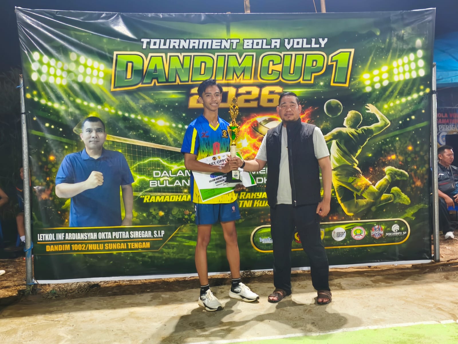 Meriah di Muara Rintis, Dandim Cup Season 1 Ditutup dengan Kemenangan Koramil Batara