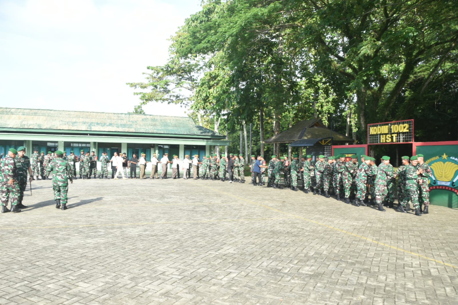 Halal Bihalal, Kodim 1002/HST Perkuat Silaturrahmi Dan Soliditas Anggota
