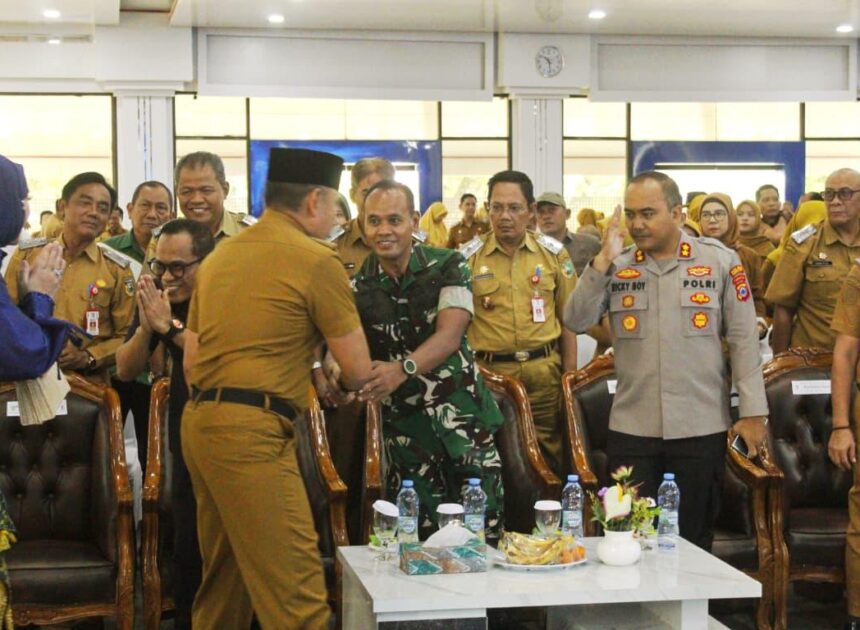 Kasdim 1009/Tla Menghadiri Musrenbang Rencana Kerja Pemerintah Daerah Kabupaten Tala Tahun 2027