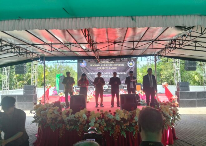 Bati Tuud Koramil 08/Paloh Hadiri Peresmian Lembaga Pendidikan Permata, Wujudkan SDM Unggul di Kampung Halaman