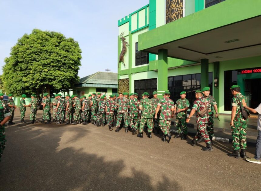 Halal Bihalal Bersama Personel, Dandim 1009/Tanah Laut Tekankan Pentingnya Kebersamaan dan Disiplin
