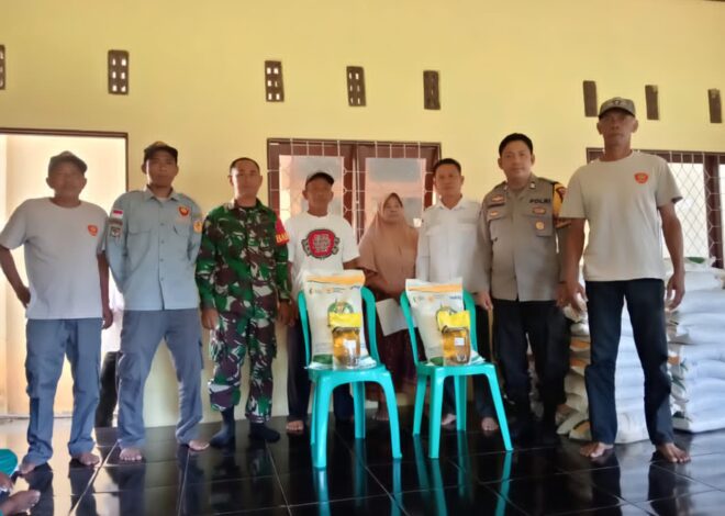 Momentum Halal Bihalal, Danramil Ajak Jaga Kekompakan dan Kondusifitas Wilayah Kebersamaan di Kelua