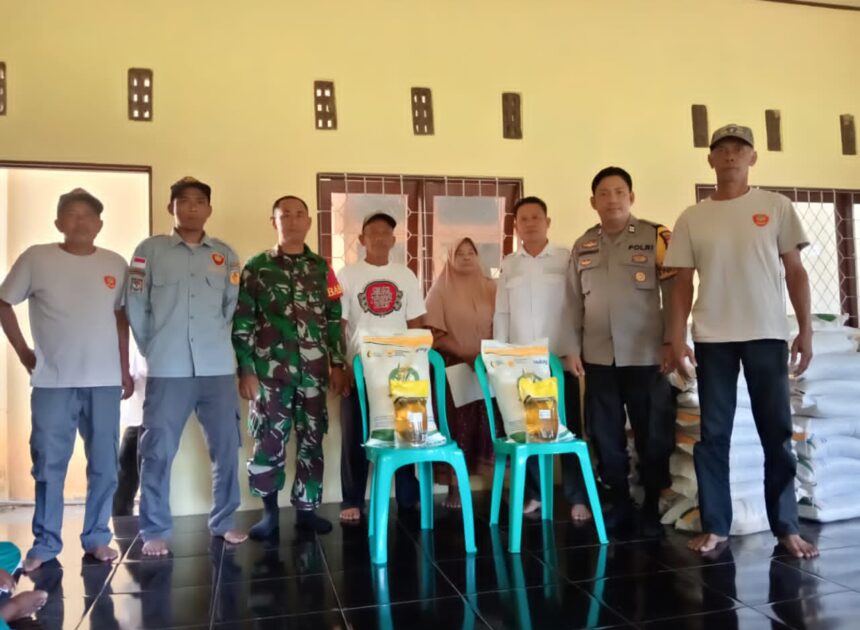 Momentum Halal Bihalal, Danramil Ajak Jaga Kekompakan dan Kondusifitas Wilayah Kebersamaan di Kelua