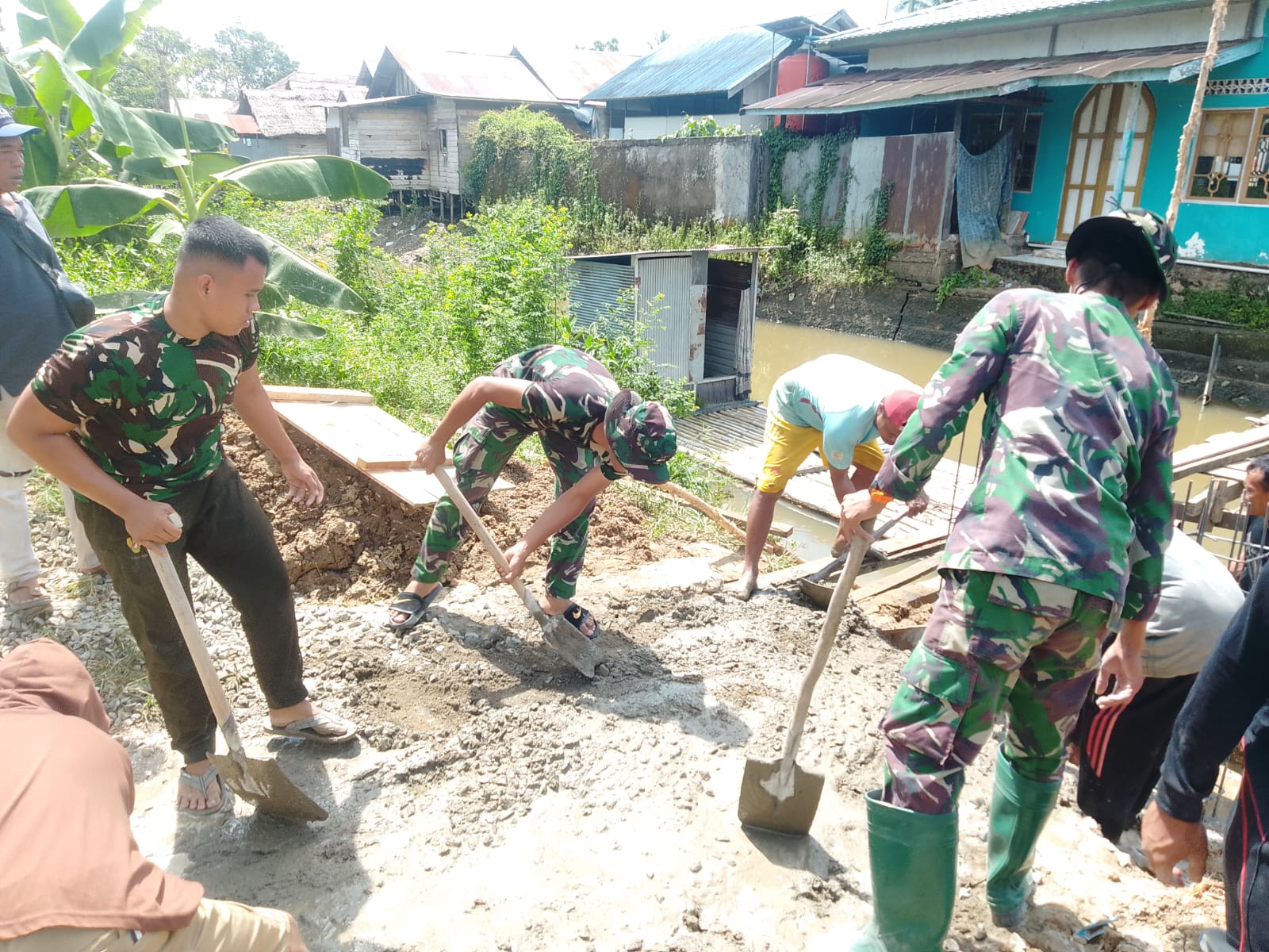 Pembangunan Jembatan Perintis Garuda Capai 20 Persen di Hari Kedua