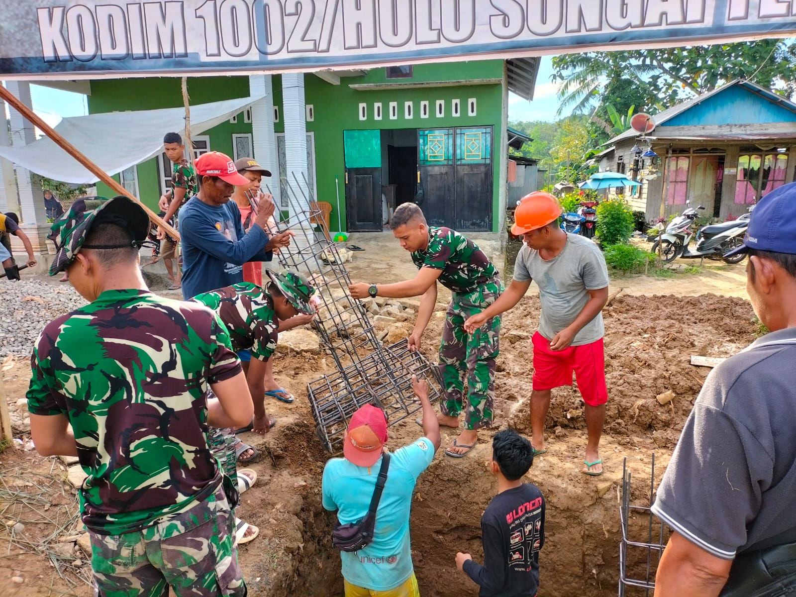 Kemanunggalan TNI-Rakyat, Pembangunan Jembatan Perintis Garuda Makin Maju