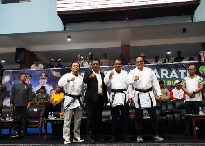 Danrem 101/Ant Resmi Buka Kejuaraan Karate Piala Pangdam XXII/TB 2026, Ribuan Atlet Ambil Bagian