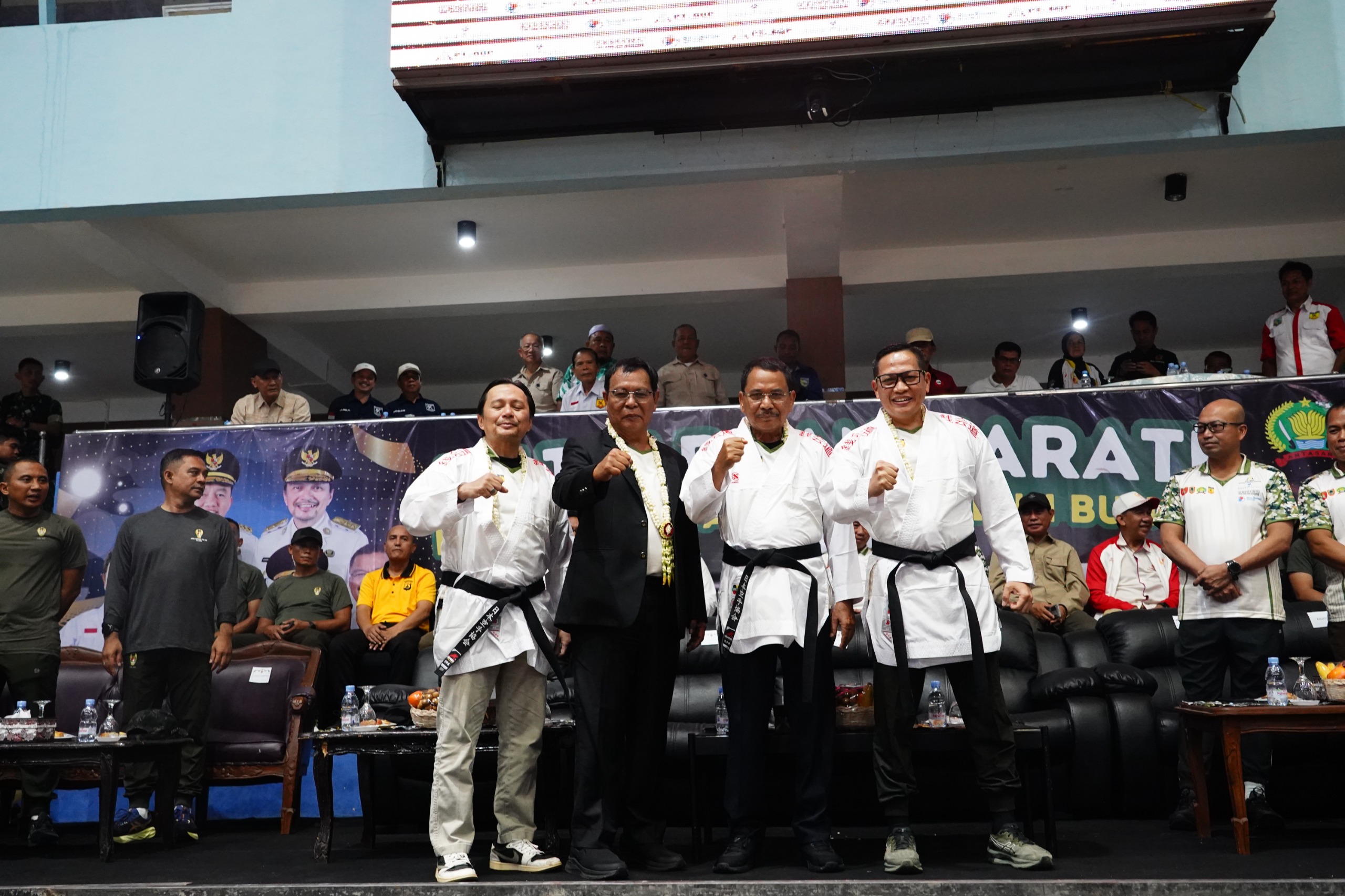 Danrem 101/Ant Resmi Buka Kejuaraan Karate Piala Pangdam XXII/TB 2026, Ribuan Atlet Ambil Bagian