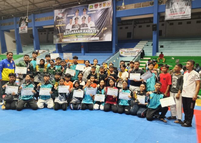 Kerja Keras Berbuah Emas, Kodim 1008/Tabalong Tampil Gemilang di Kejuaraan Karate