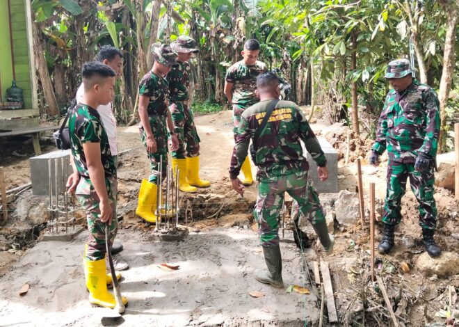 Awali Kegiatan dengan Briefing dan Doa, Satgas Jembatan Garuda Tingkatkan Kinerja Pembangunan