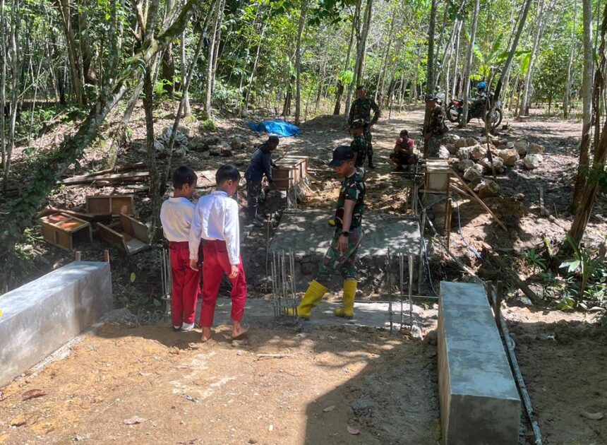 Pembangunan Jembatan Garuda Hadirkan Harapan dan Kebahagiaan Anak-anak