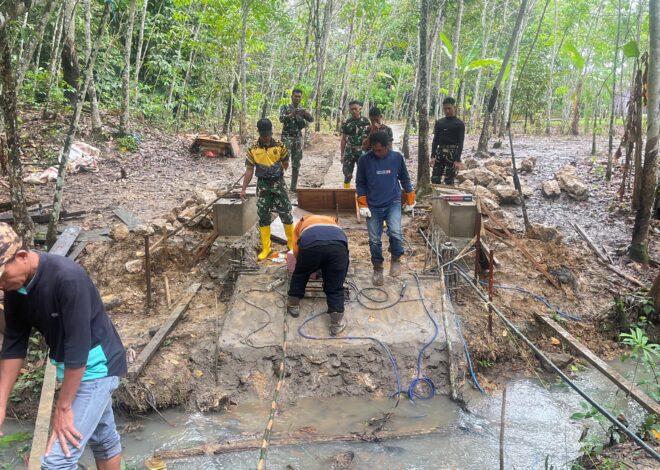 Pembangunan Jembatan Garuda Masuki Tahap Pemasangan Angkur Besi