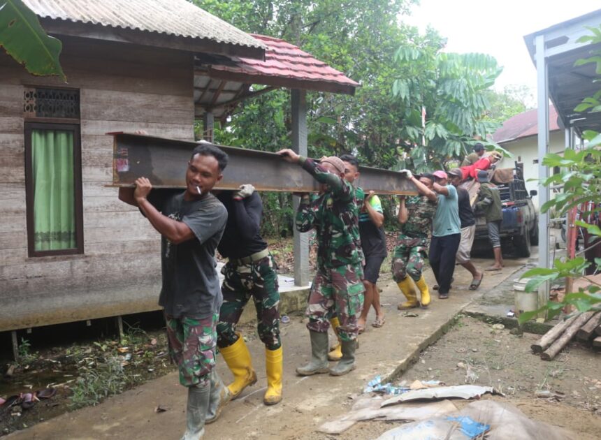 Material WF Tiba, Pembangunan Jembatan Garuda Dikebut