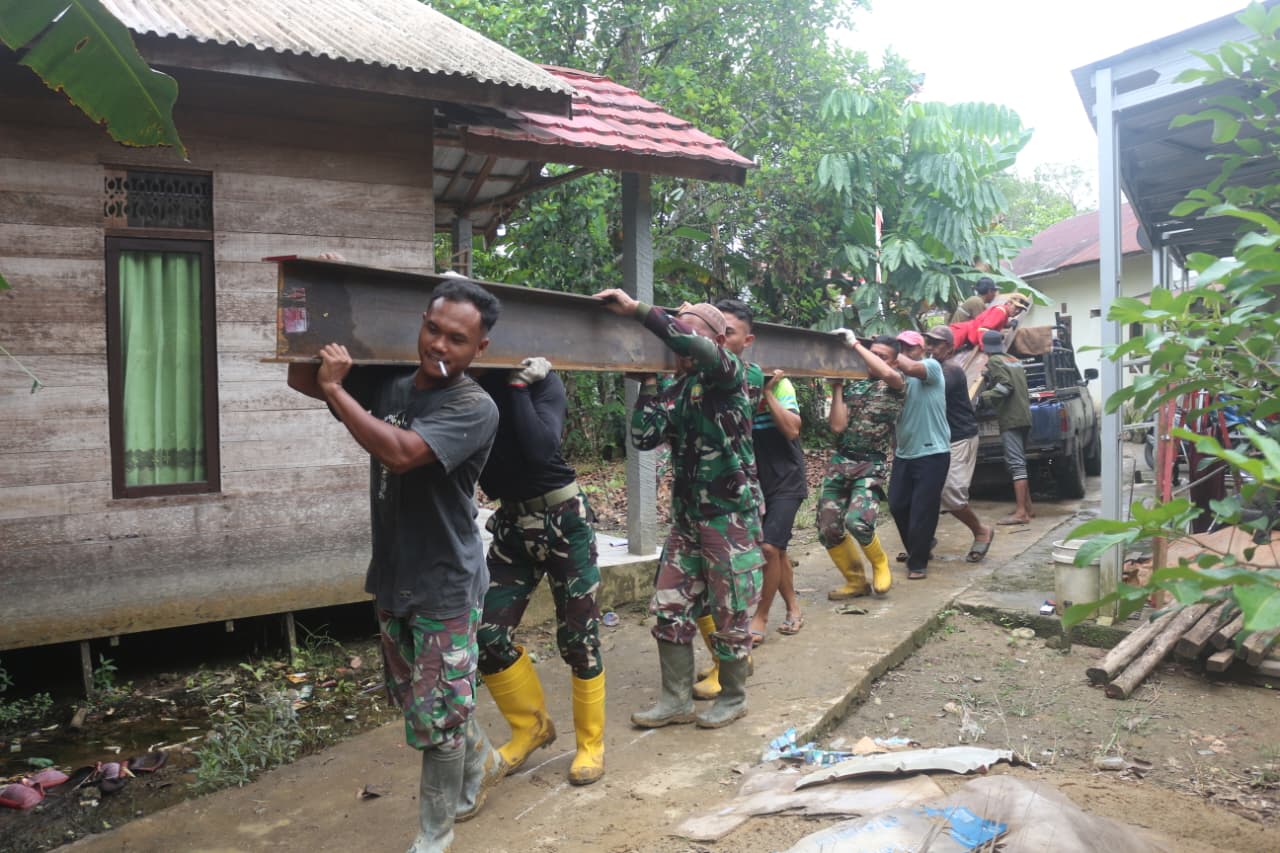 Material WF Tiba, Pembangunan Jembatan Garuda Dikebut