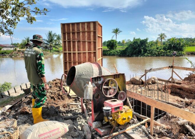 Proses Pembangunan Jembatan Garuda Terus Berlanjut, Pengecoran Pondasi Cakar Ayam Dikerjakan