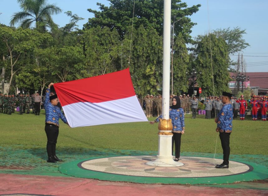 Upacara HKN Tabalong Berlangsung Khidmat, TNI Hadir Dukung Sinergitas