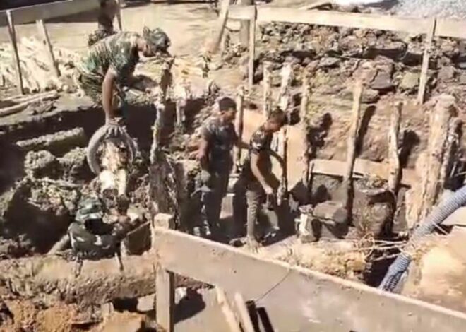 Berpacu dengan Longsoran, Personel Kodim 1009/Tla Tak Gentar Hadapi Medan Demi Masyarakat Desa Labuan Amas