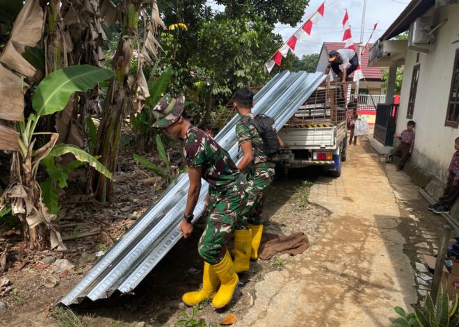 Satgas Kebut Pembangunan Jembatan Perintis Garuda, Material Besi Ram Mulai Didatangkan