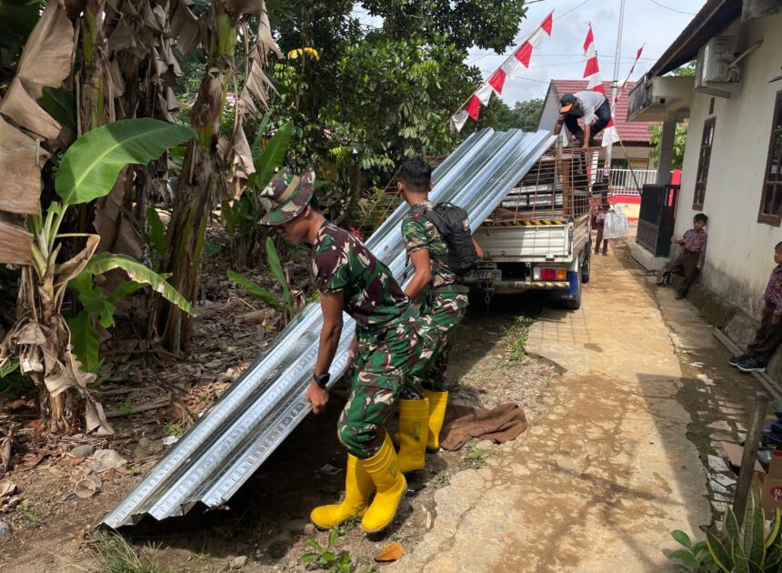 Satgas Kebut Pembangunan Jembatan Perintis Garuda, Material Besi Ram Mulai Didatangkan