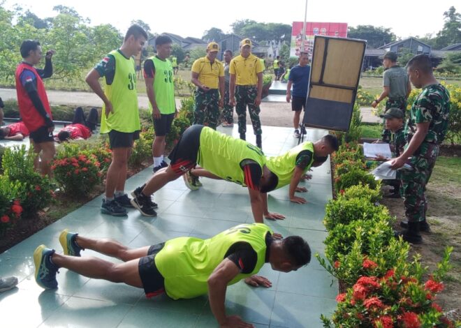 Kodim 1208/Sambas Gelar Garjas UKP dan Periodik I Tahun 2026