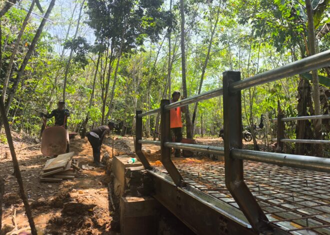 Akses Warga Segera Terbuka, Progres Jembatan Garuda Terus Meningkat