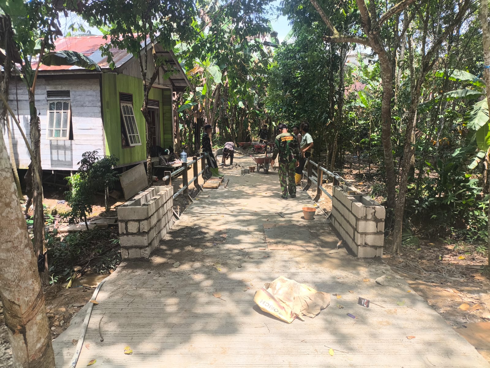 Akses Lebih Layak Segera Hadir, Jembatan Garuda Hampir Selesai