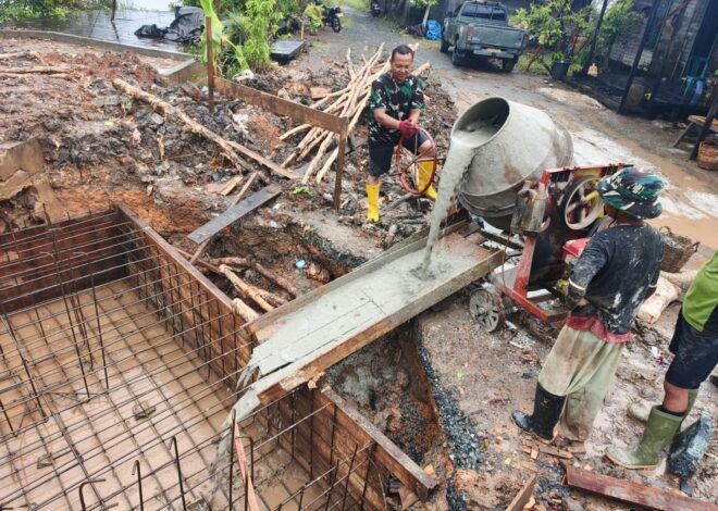Pondasi Menara Pylon Tuntas, Perakitan Besi Angkur Box Jembatan Garuda Dikebut