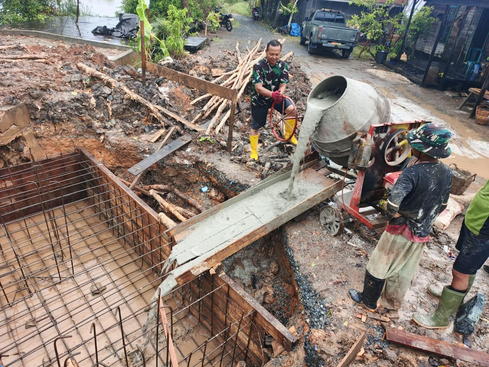 Pondasi Menara Pylon Tuntas, Perakitan Besi Angkur Box Jembatan Garuda Dikebut