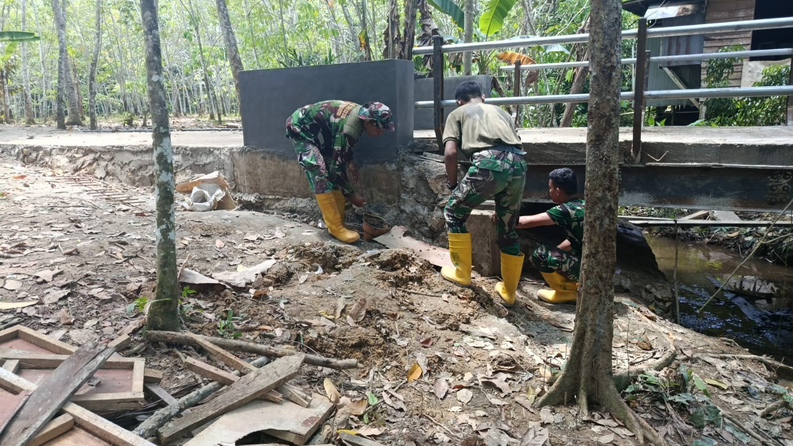 Program Presiden Prabowo, Jembatan Perintis Garuda di Tabalong Segera Digunakan