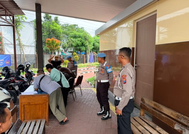 Polresta Sidoarjo Intensifkan Patroli, Cegah Praktik Calo di Kantor Samsat