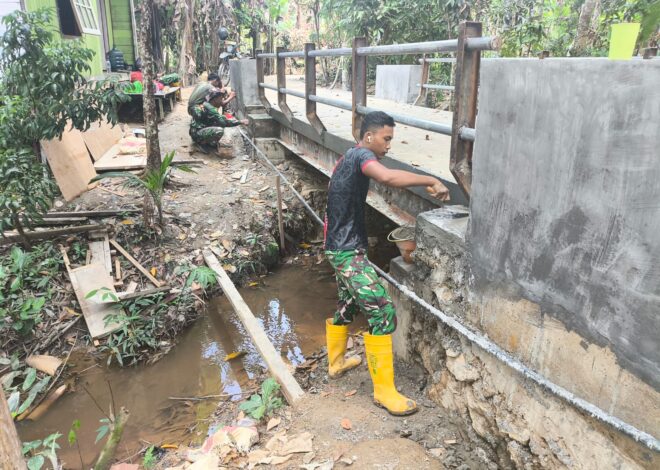 Akses Impian Warga, Jembatan Perintis Garuda Mangkusip Semakin Kokoh
