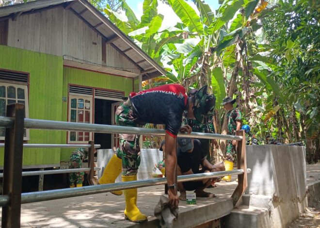 Semangat Gotong Royong, Jembatan Perintis Garuda Jadi Kebanggaan Warga Desa Mangkusip