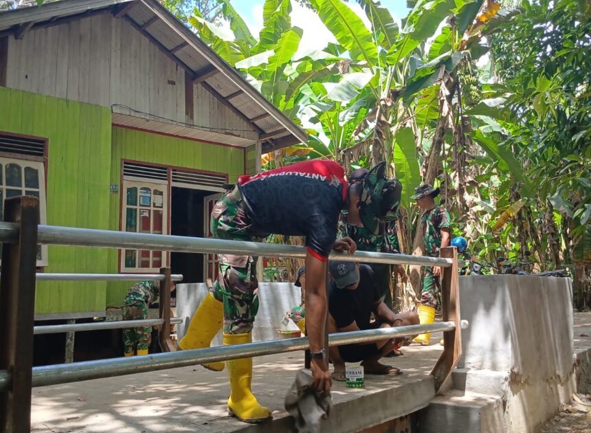 Semangat Gotong Royong, Jembatan Perintis Garuda Jadi Kebanggaan Warga Desa Mangkusip