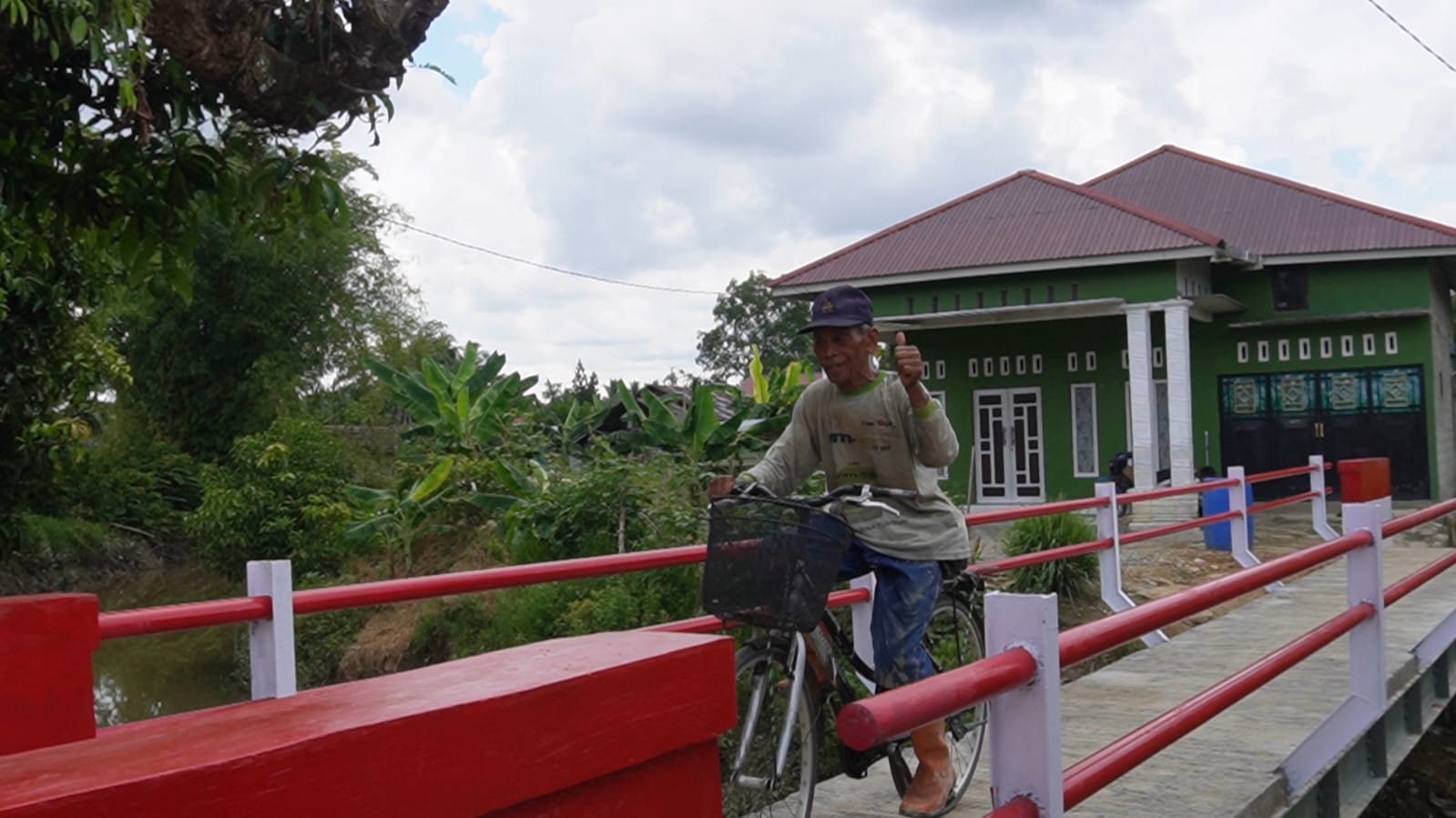 Jembatan Garuda Desa Paya Besar Siap Difungsikan, Pembangunan Tuntas 100 Persen