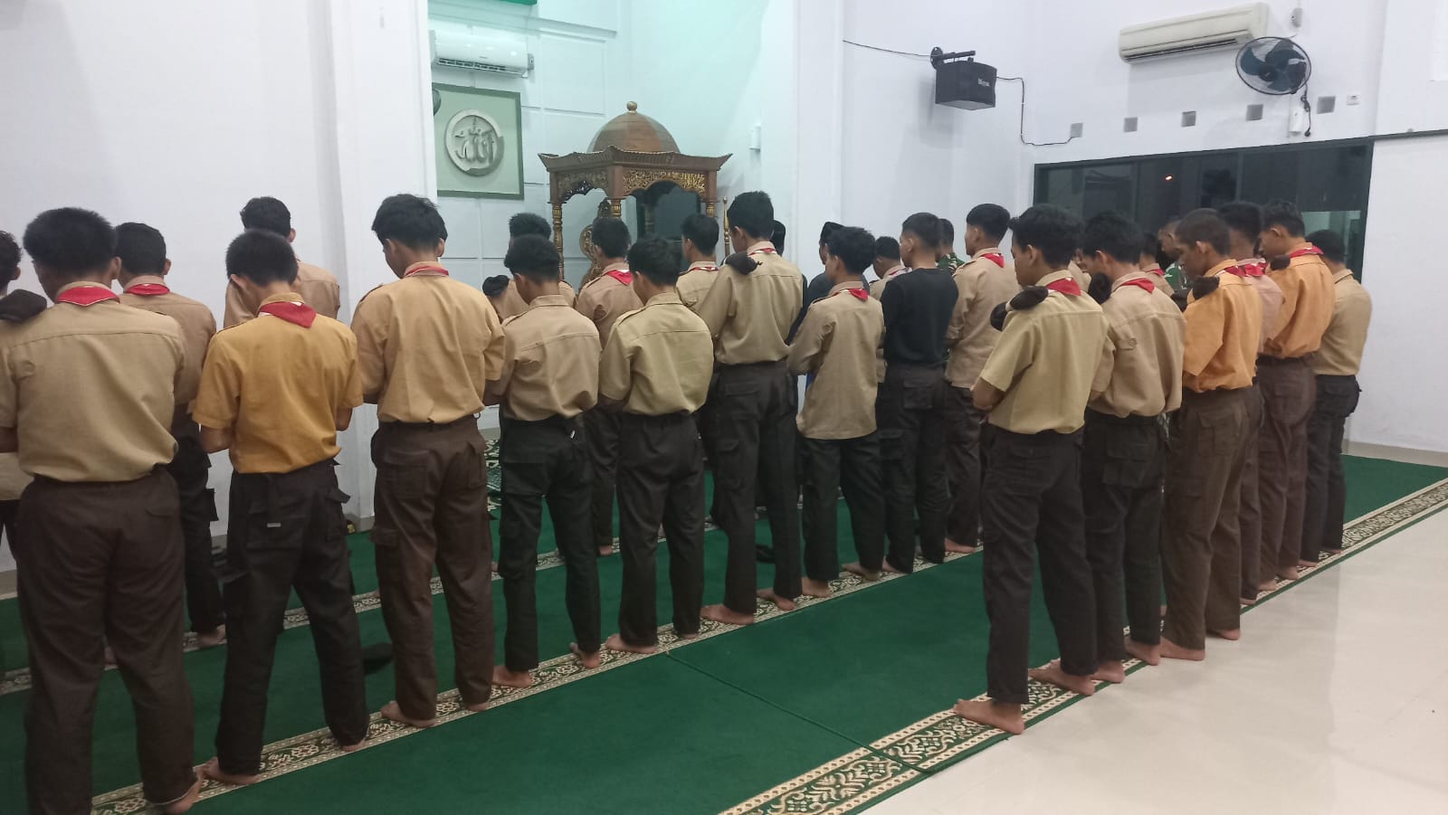 Kodim 1208/Sambas Laksanakan Pembinaan Korp Kadet Republik Indonesia Triwulan II Semester I Tahun 2026