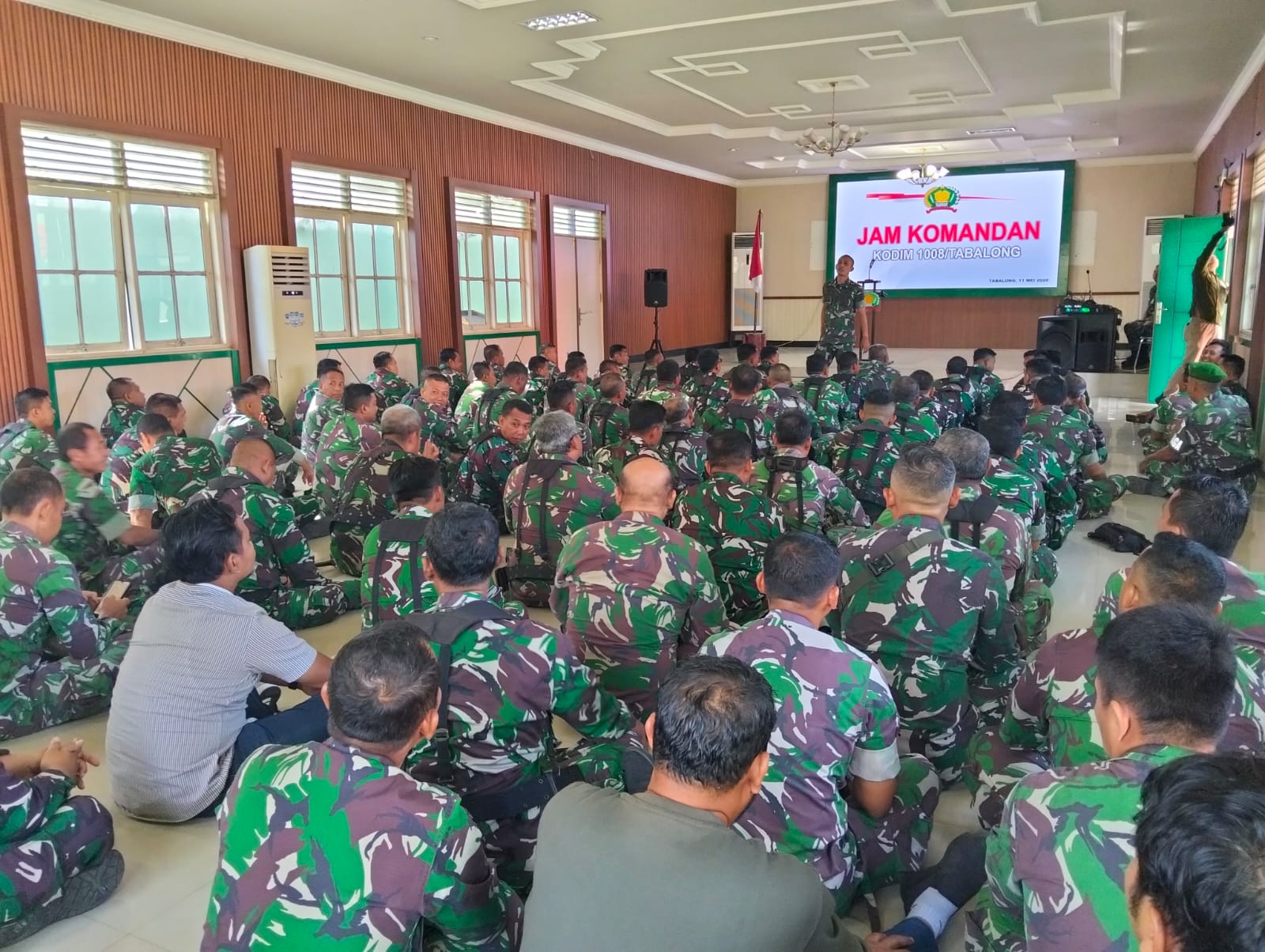 Kepedulian Terhadap Anggota, Dandim 1008/Tabalong Berikan Arahan dan Motivasi Prajurit