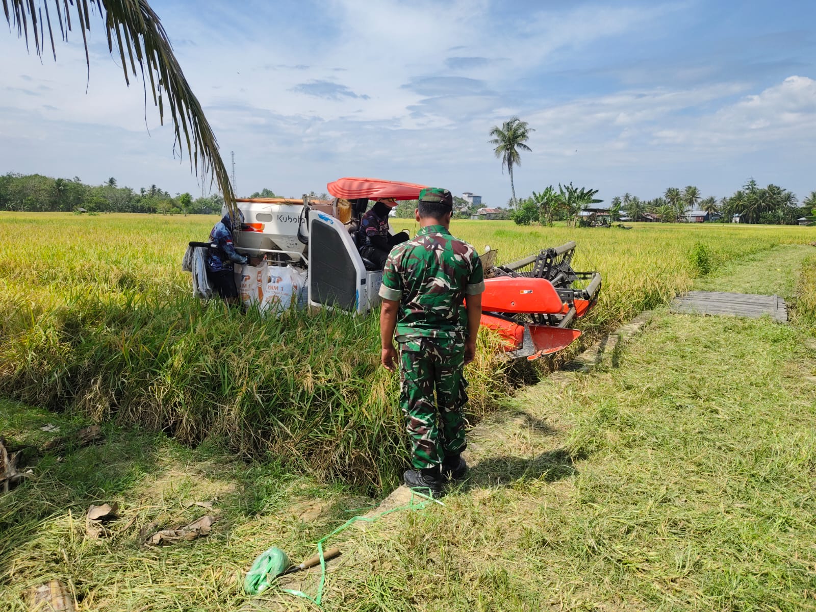 Sertu Solikin Hadir di Tengah Petani, Dukung Ketahanan Pangan dan Kesejahteraan Warga