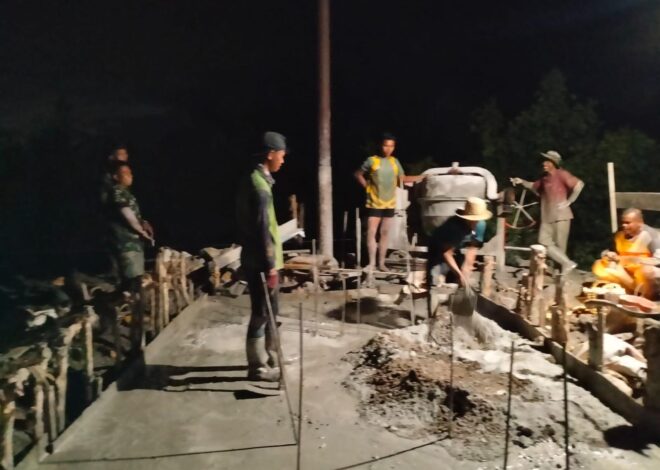 Lembur Siang Malam, Lantai Dasar Angkur Box Tepi Jauh Jembatan Garuda Terselesaikan
