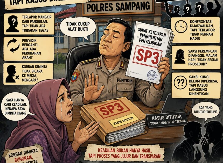 KABAR-KABAR Surat SP3 Terbit, Kejanggalan Menguat: Siapa Lindungi Terlapor Kasus Penganiayaan di Sampang?