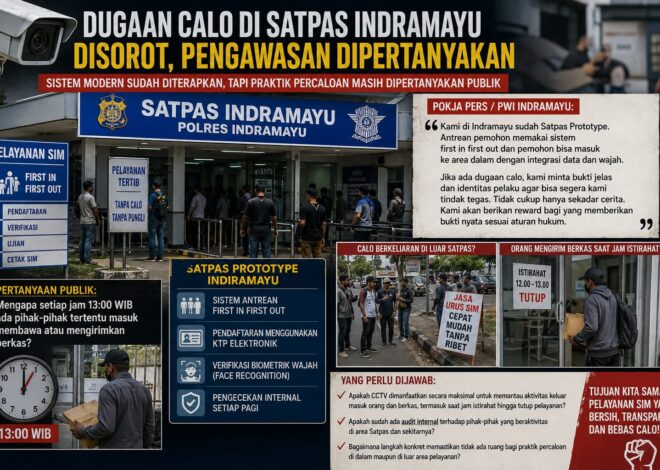 KABAR-KABAR, Dugaan Calo di Satpas Indramayu Disorot, Perdebatan Antara Media dan Pengelola Pelayanan Mencuat