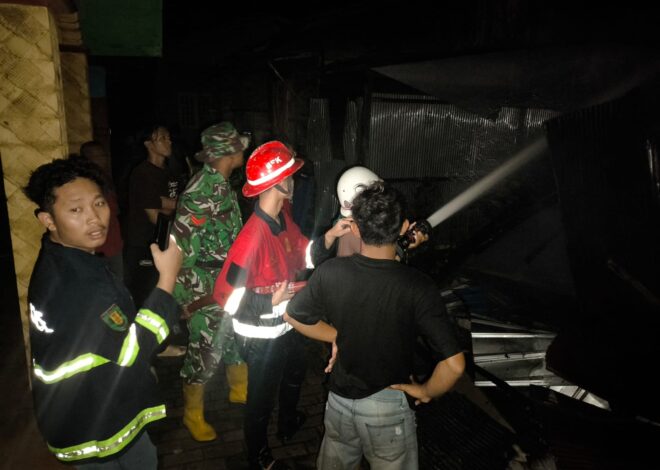 Peduli Warga Binaan, Koptu Rian Bantu Evakuasi dan Pemadaman Kebakaran di Murung Pudak