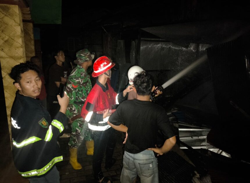 Peduli Warga Binaan, Koptu Rian Bantu Evakuasi dan Pemadaman Kebakaran di Murung Pudak