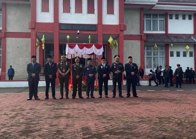 Dandim 1208/Sambas Menjadi Inspektur Upacara Pada Peringatan Hari Lahir Pancasila Tahun 2026